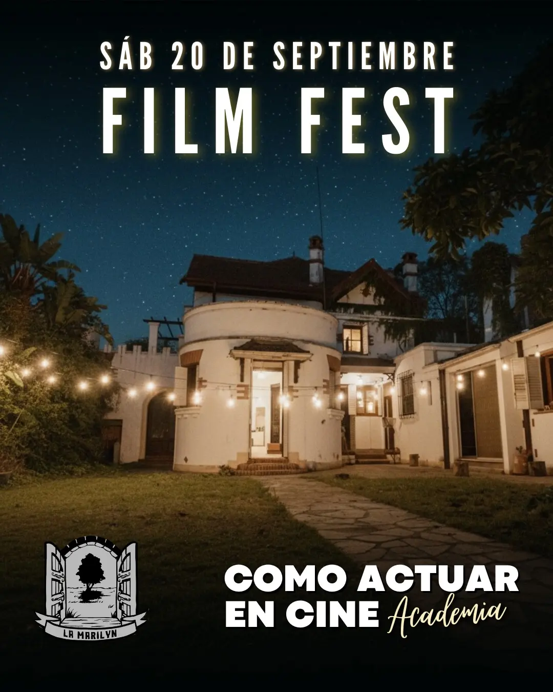 Festival de Cine - Cómo Actuar en Cine